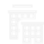 building-shaped icon that represents office address